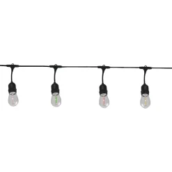 Girlanda ogrodowa Sanico Goldlux Party Neon, 10 kolorowych żarówek, 6,2 m
