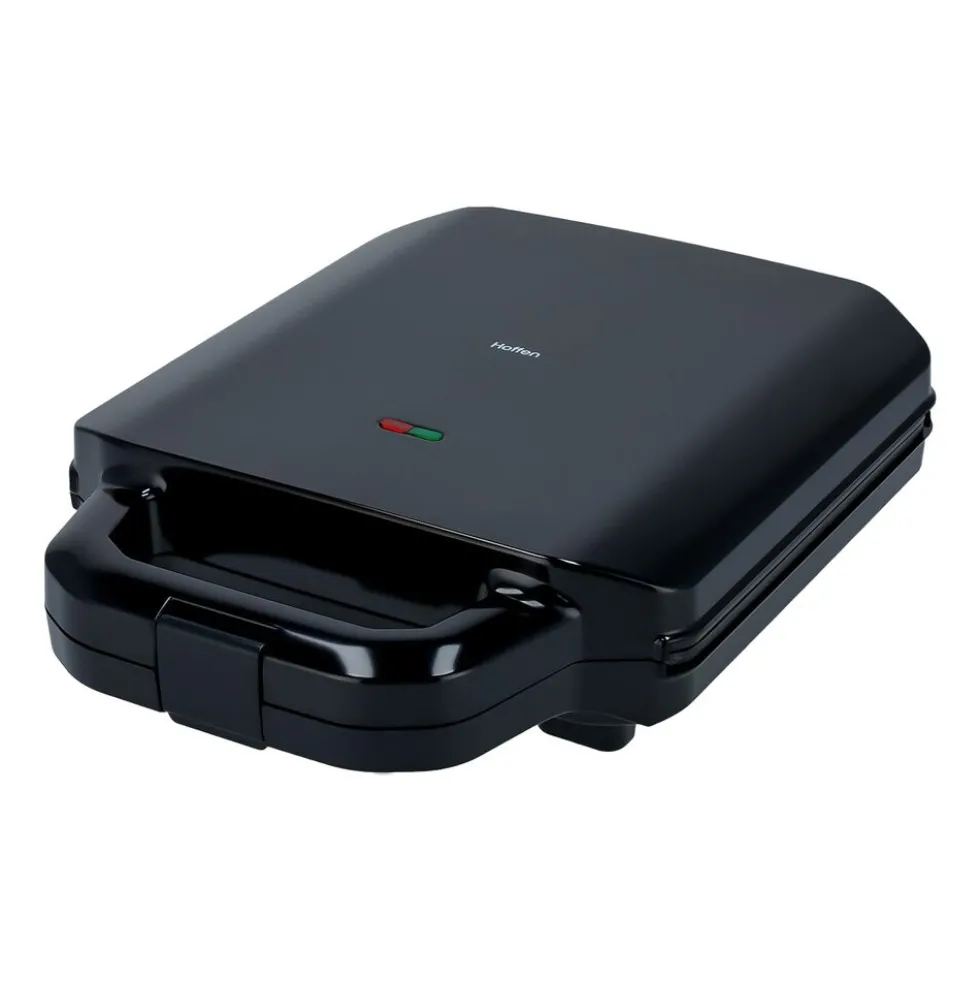 Gofrownica XXL Hoffen, 1400 W, na 4 gofry, czarna