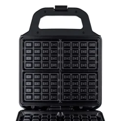 Gofrownica XXL Hoffen, 1400 W, na 4 gofry, czarna
