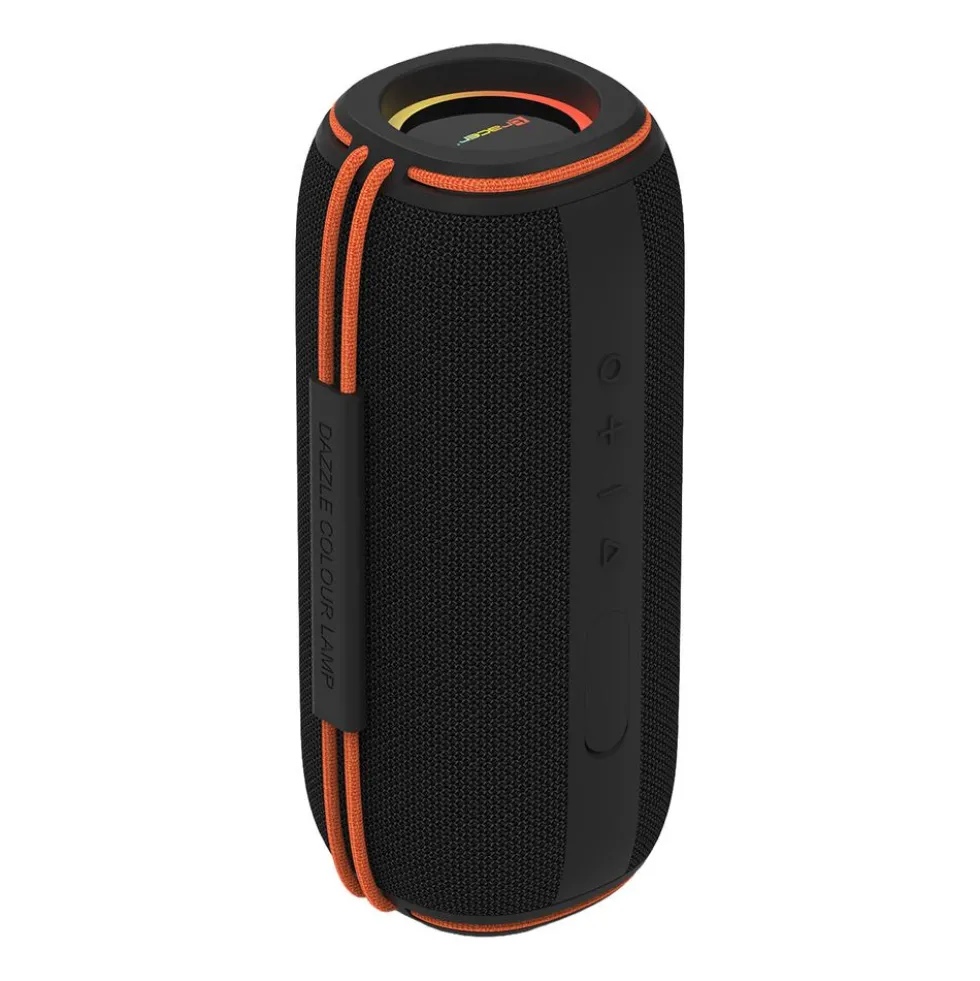 Głośnik Bluetooth Tracer XtremeBeat Pro TWS BT RGB, 40 W, czarno-pomarańczowy