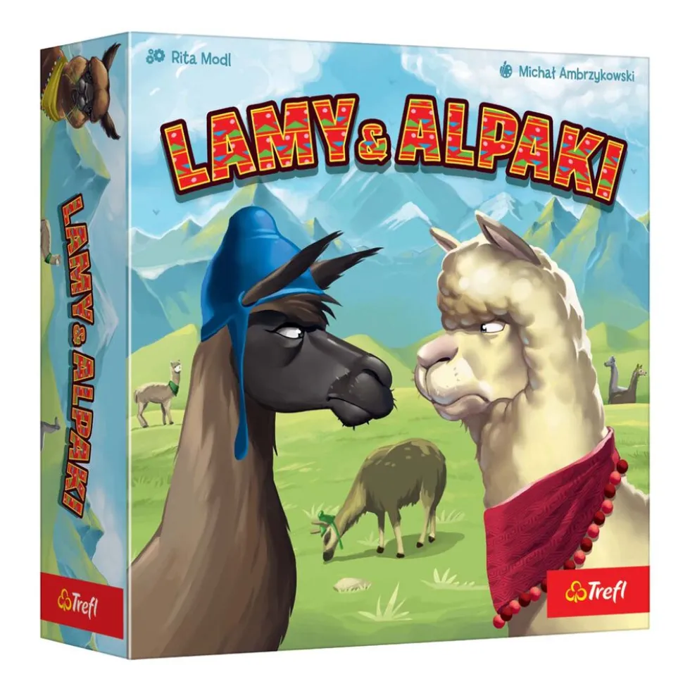 Gra planszowa Trefl Lamy i Alpaki, 6+