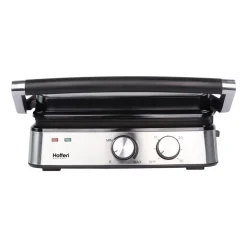 Grill i gofrownica 2 w 1 Hoffen Expert AK-3459, 2000 W, z wymiennymi płytkami