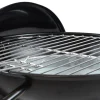 Grill kulisty 16”, czarny, z pokrywą i popielnikiem