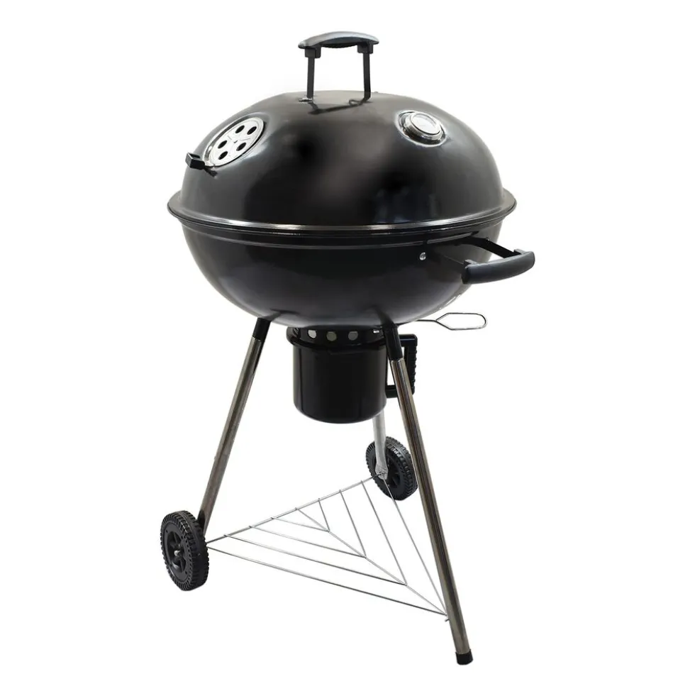 Grill ogrodowy węglowy MG Home, 22,5 cale, ruszt 55 cm