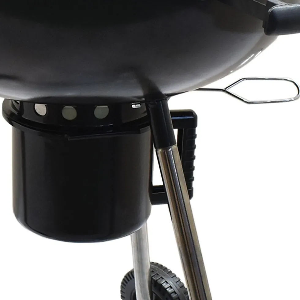 Grill ogrodowy węglowy MG Home, 22,5 cale, ruszt 55 cm
