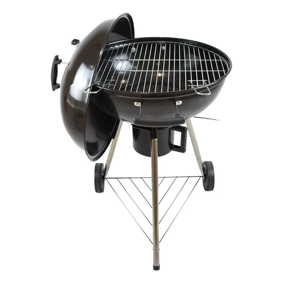 Grill ogrodowy węglowy MG Home, 22,5 cale, ruszt 55 cm