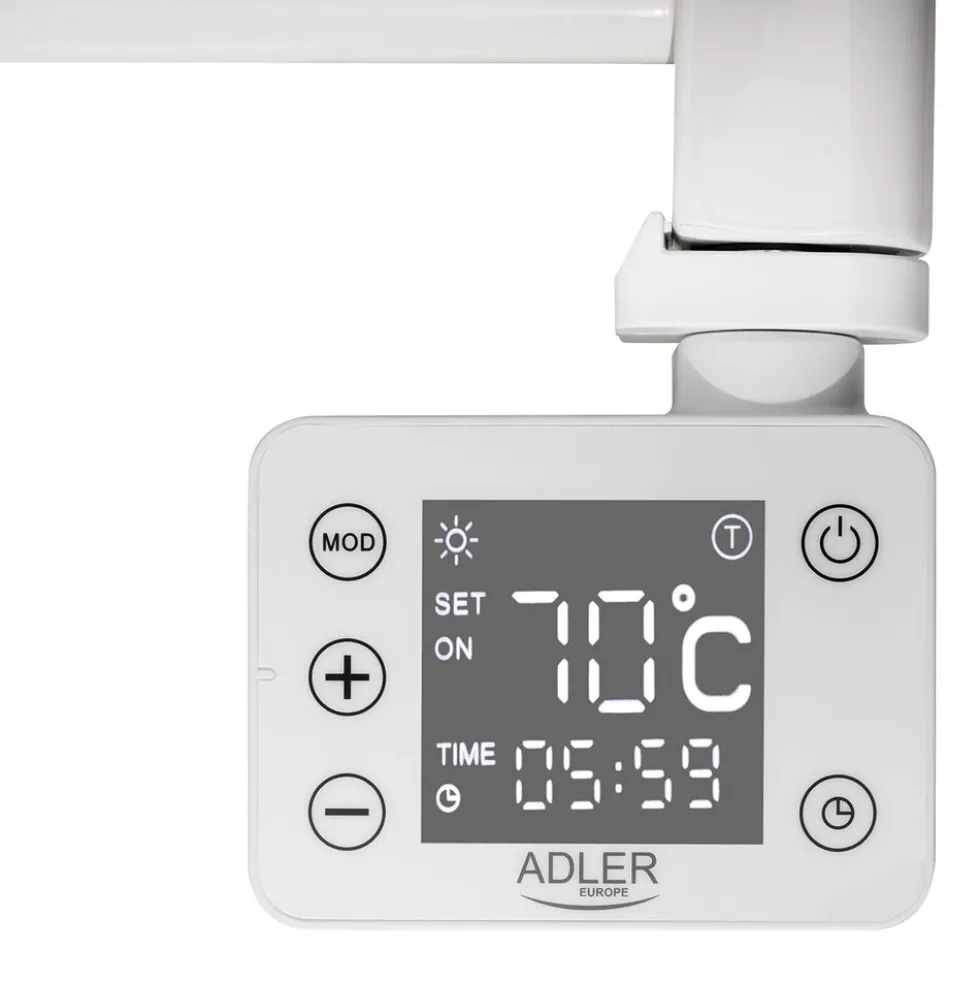 Grzejnik łazienkowy Adler AD 7823, 400 W, LED