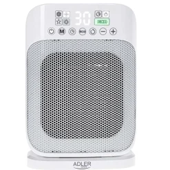 Grzejnik ceramiczny Adler AD 7727, z wyświetlaczem LED i pilotem