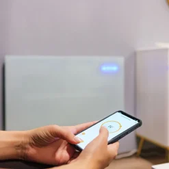 Grzejnik elektryczny IR Lafe ThermoSmart, 500 W, ze szklanym panelem