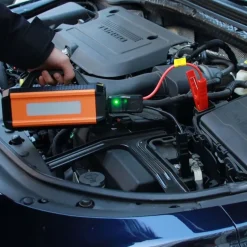 Jump starter 2 w 1 PCMOS Y-QB05, 10000 mAh, z kompresorem