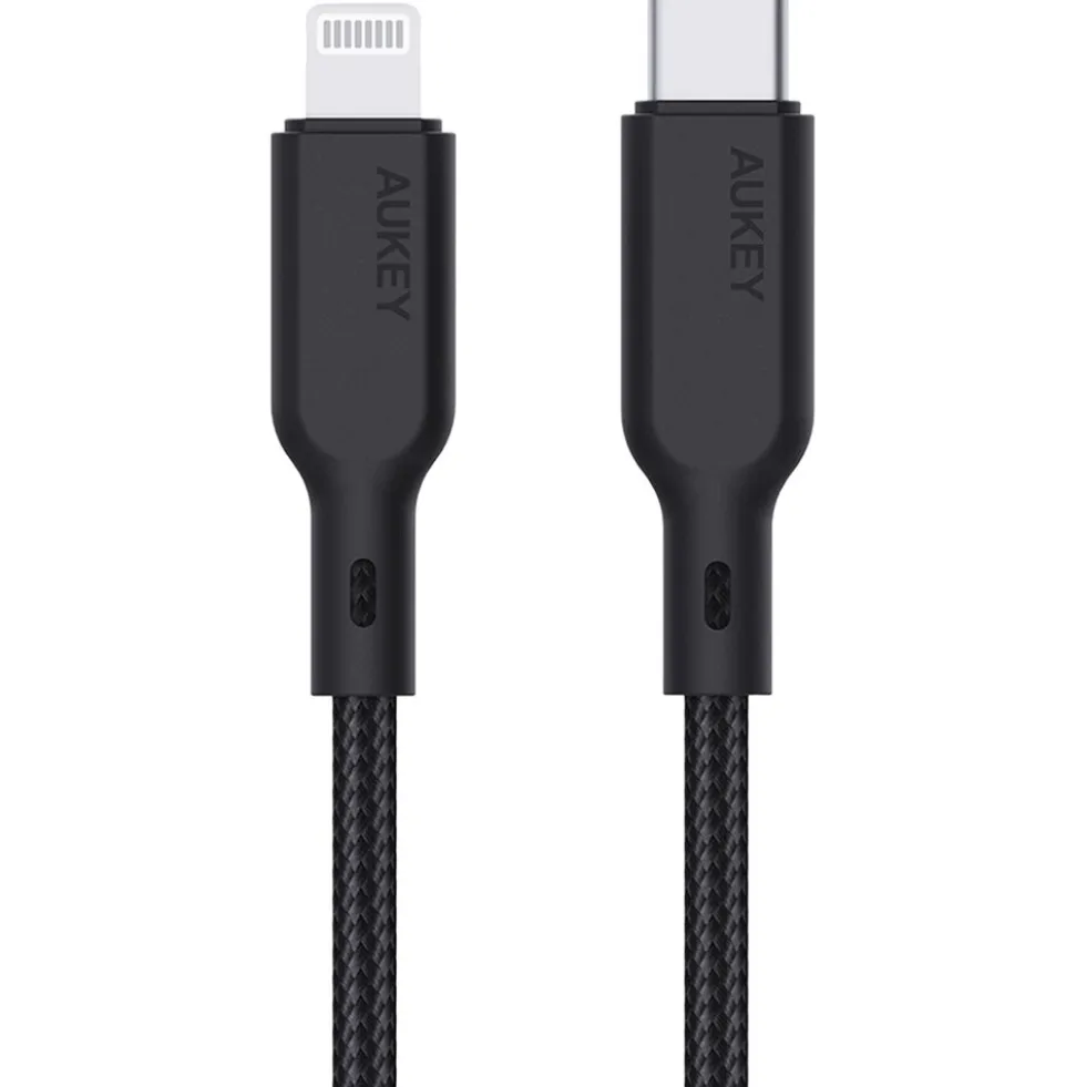 Kabel USB-C-Lightning Aukey CB-CL5, 1,2 m