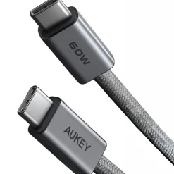 Kabel USB-C-USB-C Aukey CB-DCC062, 60 W, 1,8 m