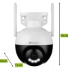 Kamera IP do monitoringu zewnętrznego Tracer Guard 4, QHD, Wi-Fi
