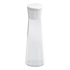 Karafka filtrująca szklana Wessper K1 Borosilicate Actitex™, biała