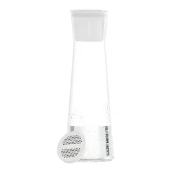 Karafka filtrująca szklana Wessper K1 Borosilicate Actitex™, biała