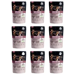 Karma dla dorosłych psów Pet Republic z wołowiną, mokra, 9 x 500 g