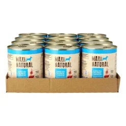 Karma dla psa Maxi Natural, jagnięcina i wołowina z burakiem, mokra, 12 x 800 g