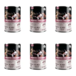 Karma dla psa Pet Republic, z wołowiną i warzywami, mokra, 6 x 1250 g