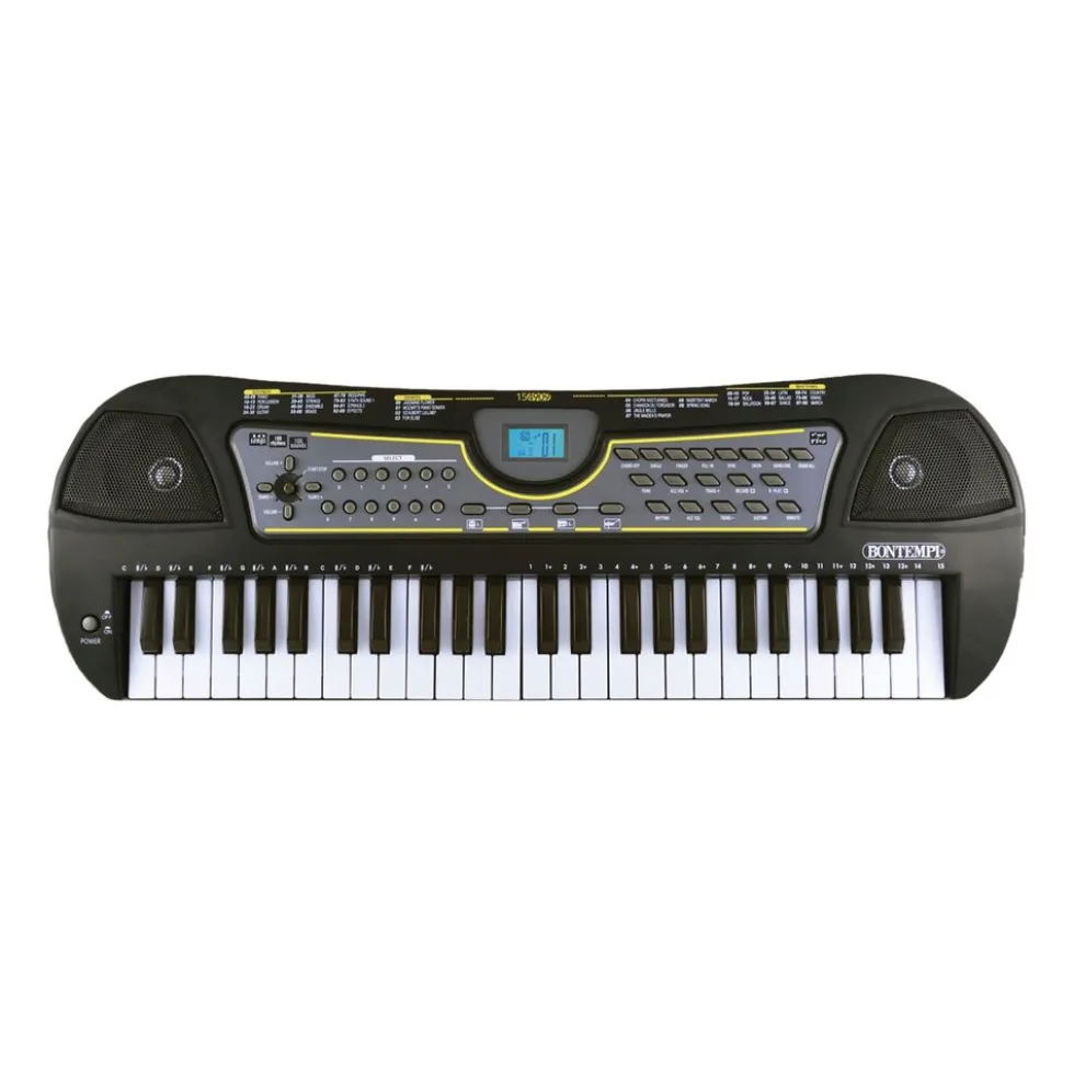 Keyboard elektroniczny Bontempi, z futerałem, czarny