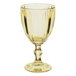 Kielichy do wody Florina Sorrento, 4 sztuki, 320 ml, żółte