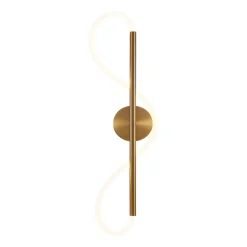 Kinkiet LED Sanico Goldlux Emma, 19 W, 2230lm, 4000K, złoty