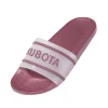 Klapki basenowe Gel, rozmiar 45, bordowe, żelowe