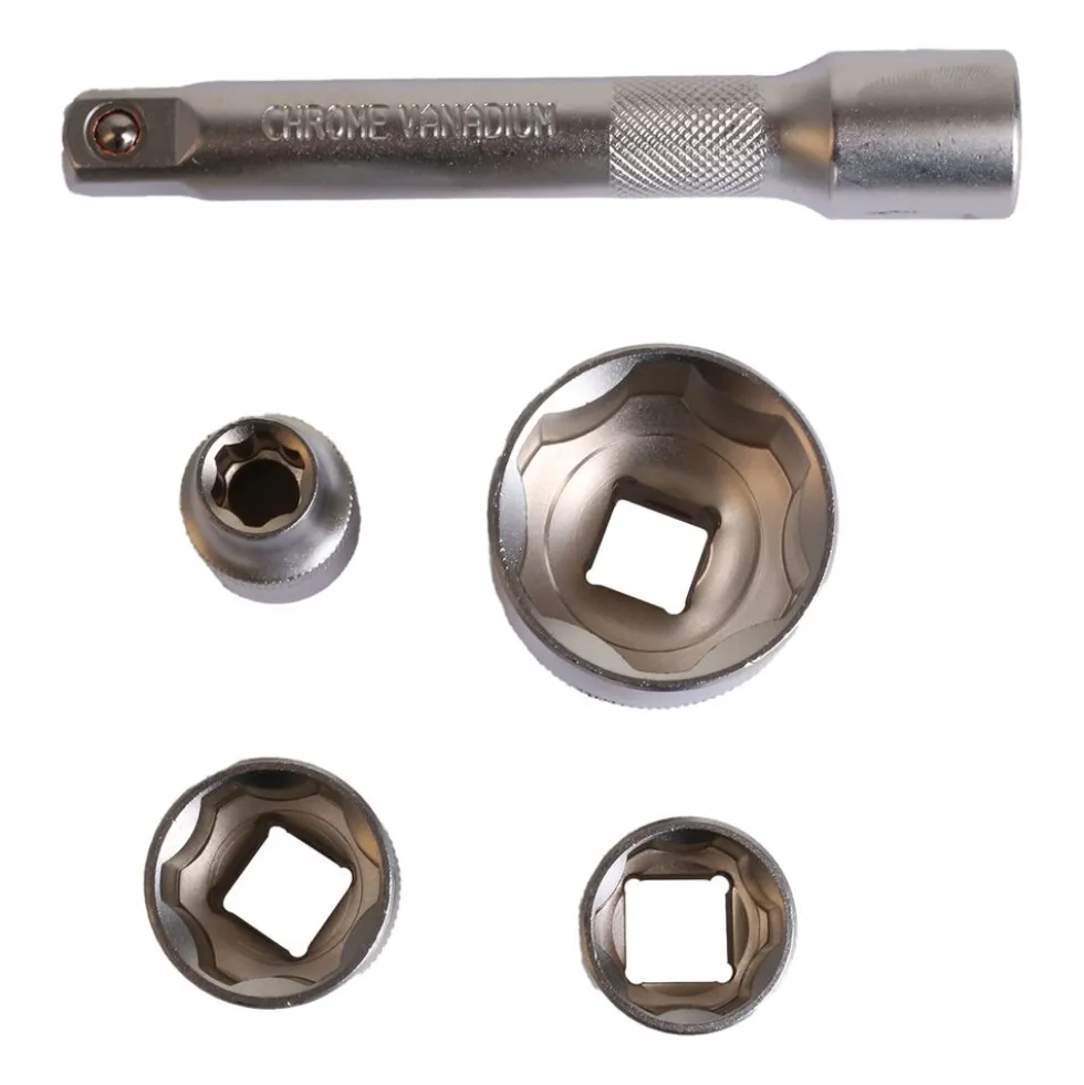 Klucz nasadowy 1/2” Niteo, z nasadkami