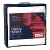 Kołdra 140 x 200 cm Lunesse Owcza Wełna, biała