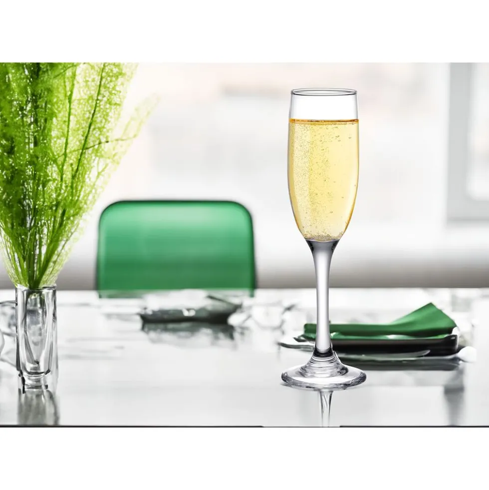 Komplet 6 kieliszków MG Home Vivo, 190 ml, do szampana
