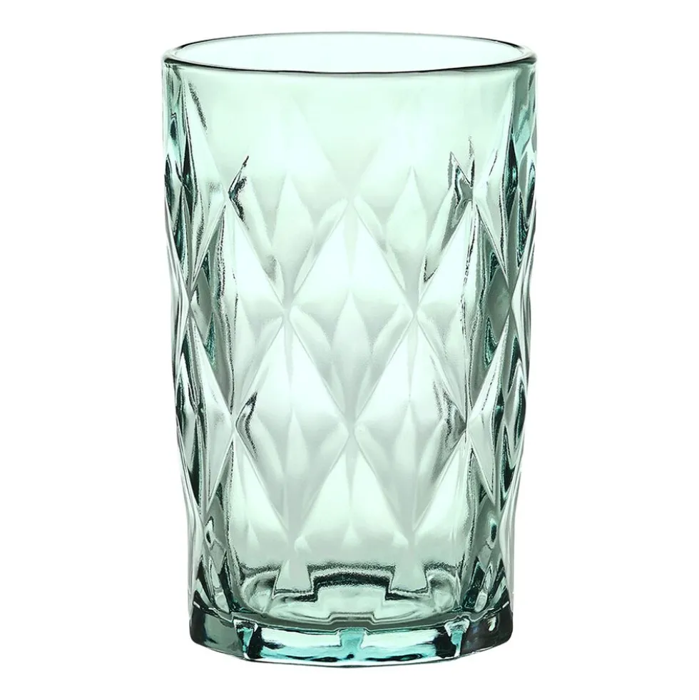 Komplet 4 szklanek Smukee, 350 ml, niebieskie