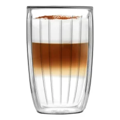 Komplet 2 szklanek termicznych Vialli Design Tulip, 350 ml, z podwójną ścianką