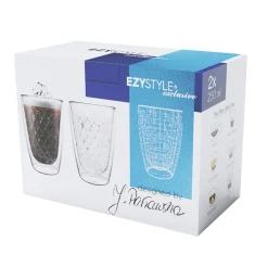 Komplet 2 szklanek termicznych EXCLUSIVE, Diament D, 250 ml