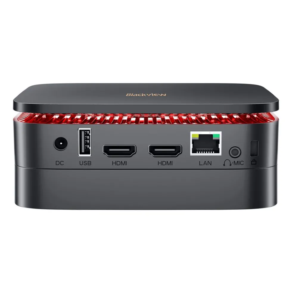 Komputer mini PC Blackview MP60 16/512 GB, czarny, Windows 11 PL