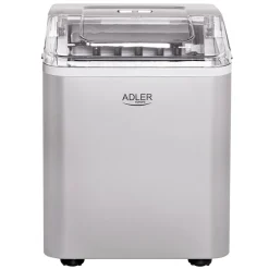 Kostkarka do lodu Adler AD 8086, 12 kg/24 h, srebrna