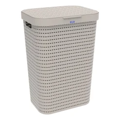 Kosz na pranie Country Rotho, 55 L, beżowy