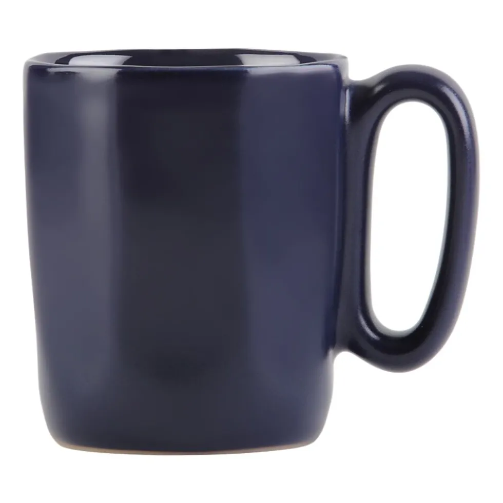 Kubki ceramiczne do espresso Vialli Design Fuori, 80 ml, 2 sztuki, granatowe