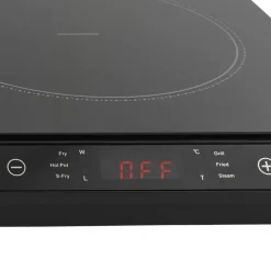 Kuchenka indukcyjna Hoffen, 3500 W, 2 palniki, czarna
