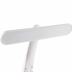 Lampa biurkowa Sanico Goldlux Bari LED, 4000K, z przybornikiem i podstawką na telefon, biała
