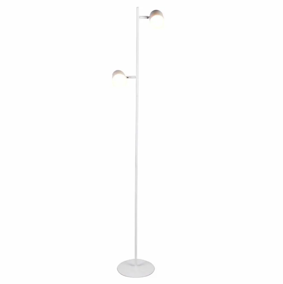 Lampa podłogowa LED Sanico Goldlux Rawi, 3000K, biała