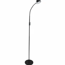 Lampa podłogowa LED Sanico Goldlux Bruno, 3000-6500K, czarna