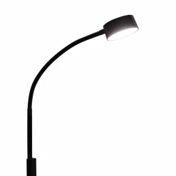 Lampa podłogowa LED Sanico Goldlux Bruno, 3000-6500K, czarna