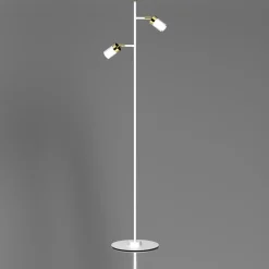 Lampa podłogowa Milagro Joker 2 x GU10, biało-złota
