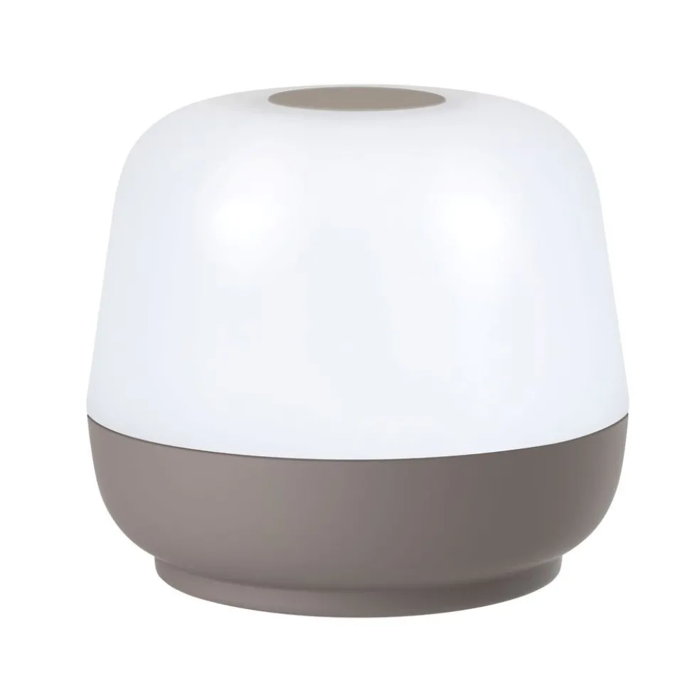 Lampa stołowa LED Sanico Goldlux Samba, USB-C, brązowa