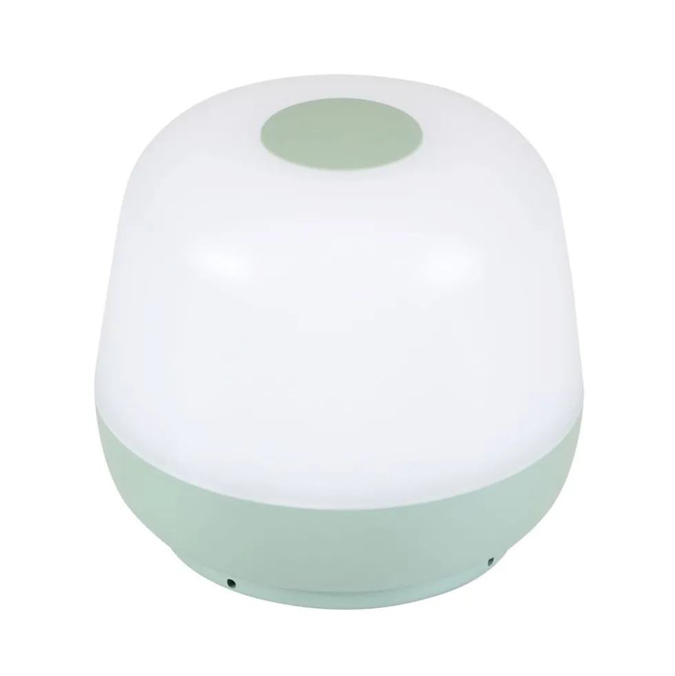 Lampa stołowa LED Sanico Goldlux Samba, USB-C, zielona