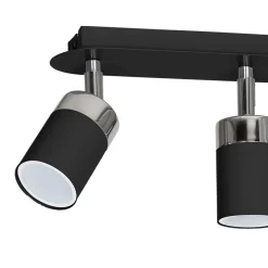 Lampa sufitowa Milagro Joker 3 x GU10, czarny chrom