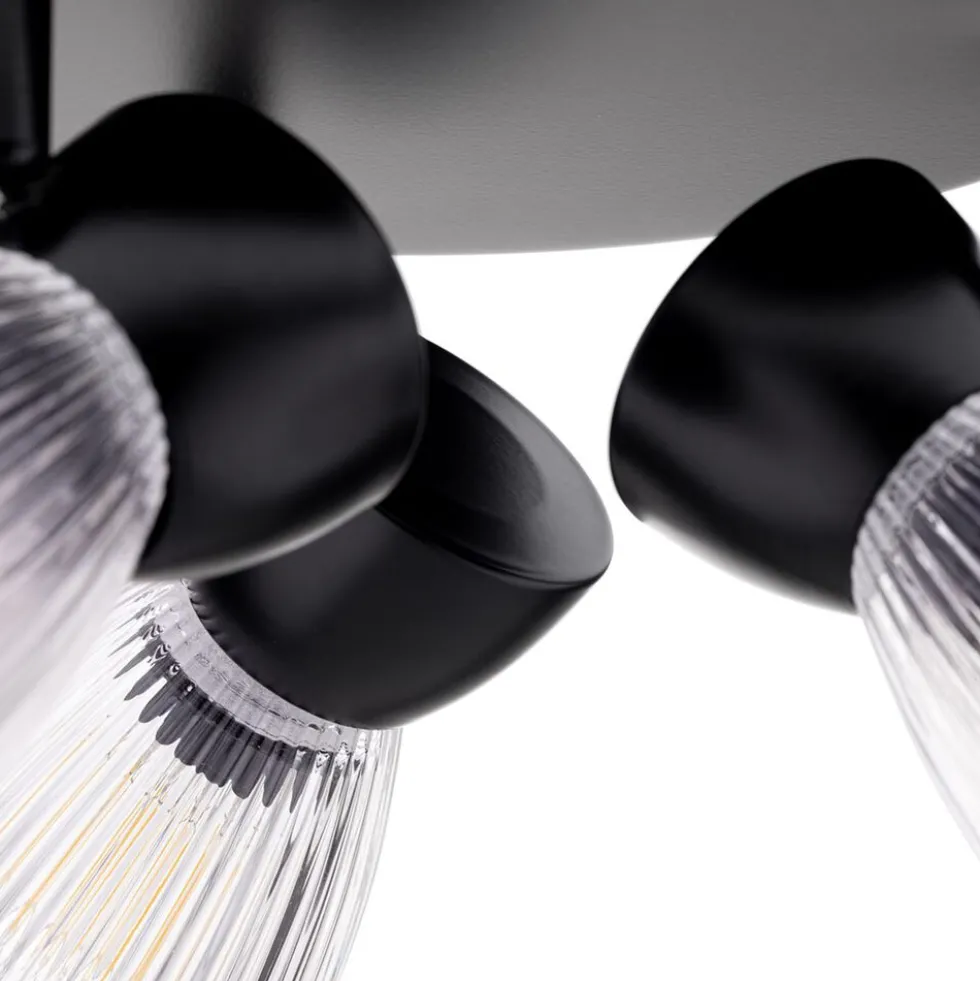 Lampa sufitowa okrągła Milagro Spot Best 3 x E14, czarna