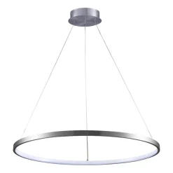 Lampa wisząca LED Sanico Goldlux Lea 1, 20 W, 4000K, srebrna