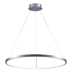Lampa wisząca LED Sanico Goldlux Lea 1, 20 W, 4000K, srebrna