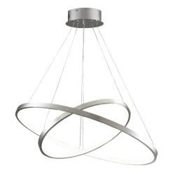 Lampa wisząca LED Sanico Goldlux Lea 2, 35 W, 4000K, srebrna