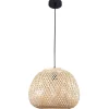 Lampa wisząca Sanico Goldlux Zanzibar Natural, 35 x 26 cm, E27
